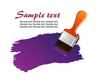 Brush trace clipart