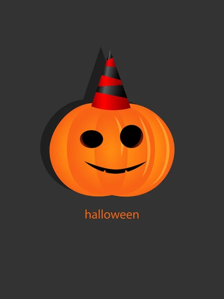 Citrouille d'Halloween — Image vectorielle