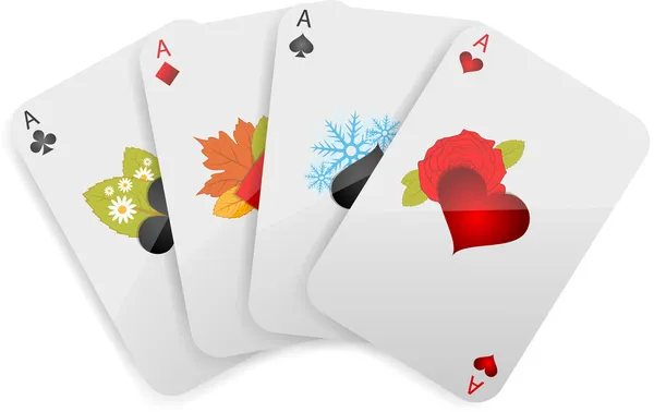 Herní karta — Stockový vektor