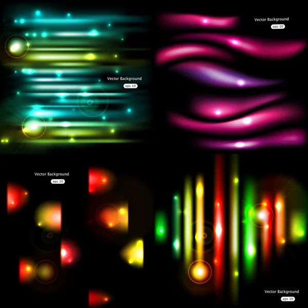 Shiny backgrounds — Stock Vector