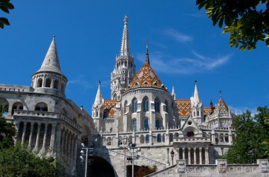 Fisherman´s Bastion in Budapest clipart