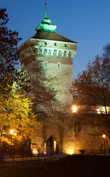 stock image Florianska Gate in Krakow