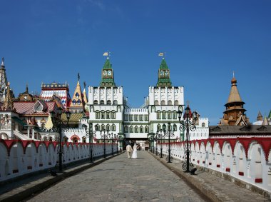 Ancient small town in Russia, Moscow