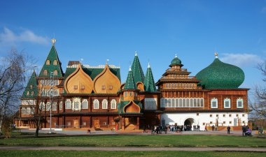 Palace of tsar Alexey Mihajlovicha-panorama-Russia clipart