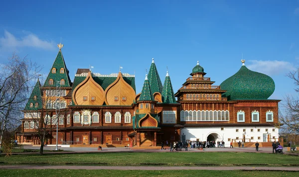 Palast des Zaren Alexey mihajlovicha-panorama-russland — Stockfoto