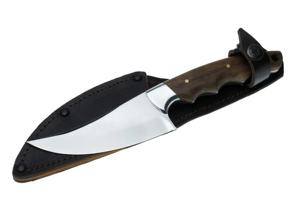Messer auf weißem Hintergrund — Stockfoto