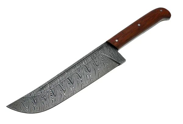 Kuchyňský nůž na bílém pozadí — Stock fotografie
