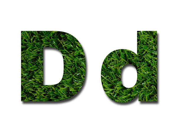 Lettere d'erba — Foto Stock