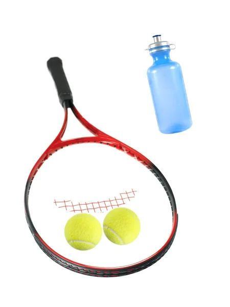 网球设备 — 图库照片