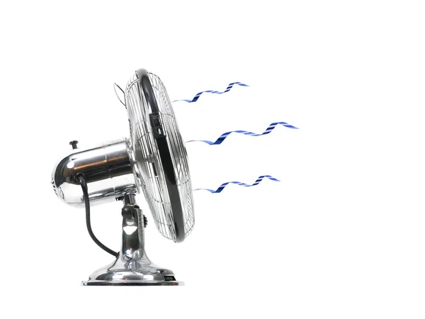 Електричний вентилятор — стокове фото
