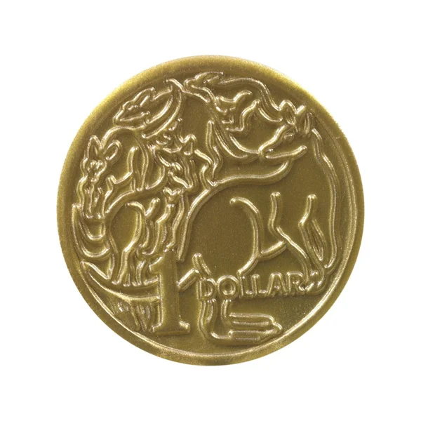 Australian Dollar Coin — Stock Photo, Image