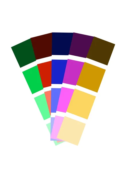 Χρώμα διαγράμματα — Φωτογραφία Αρχείου