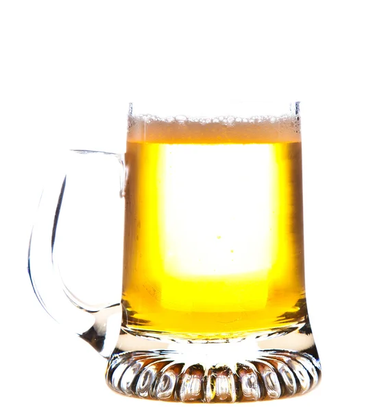 Beer isolated on white — Stock Photo, Image