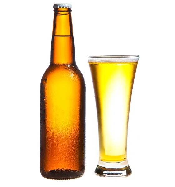 stock image Beer isolated on white