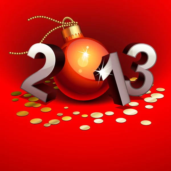 Año Nuevo 2013 — Archivo Imágenes Vectoriales