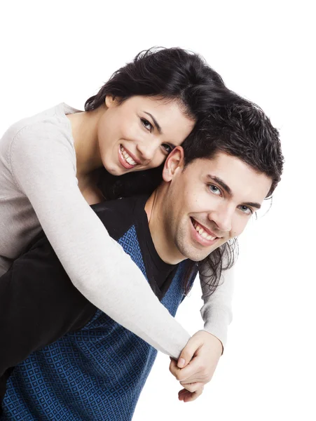 Happy young couple Royalty Free Stock Photos