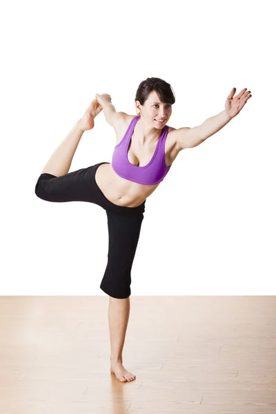 Ejercicios yoga — Foto de Stock