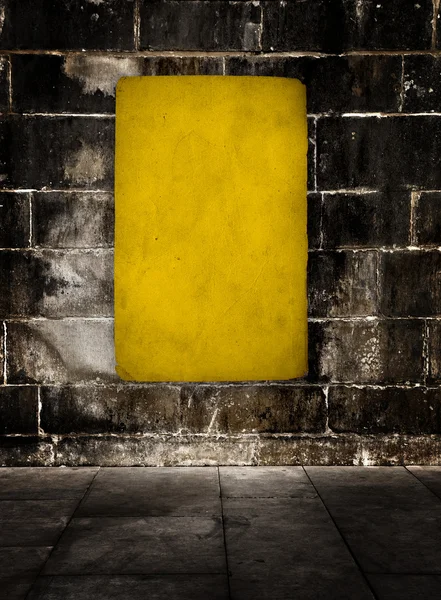 Fundo Grunge amarelo — Fotografia de Stock