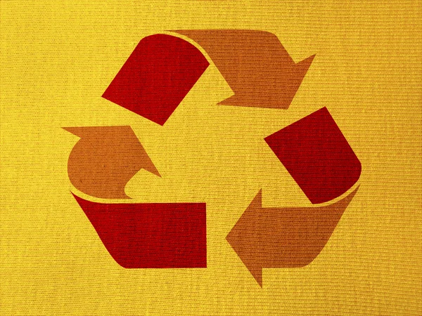 Símbolo de reciclaje — Foto de Stock