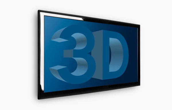 3D TV — Stock Photo, Image