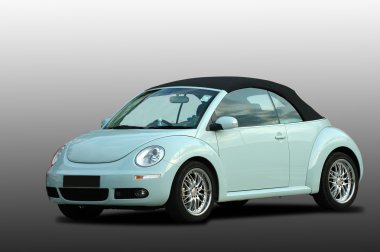 A modern beetel car clipart