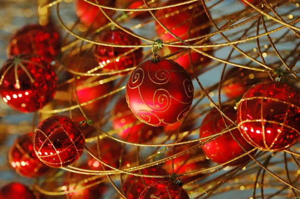Rote Weihnachtszwiebeln — Stockfoto