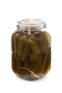 Fermented cucumber clipart