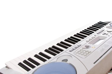 Synthesizer keyboard clipart