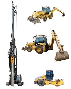 Work machines clipart