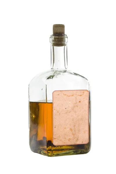 Garrafa antiga de bebidas espirituosas — Fotografia de Stock
