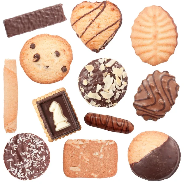 stock image Collection of different cookies