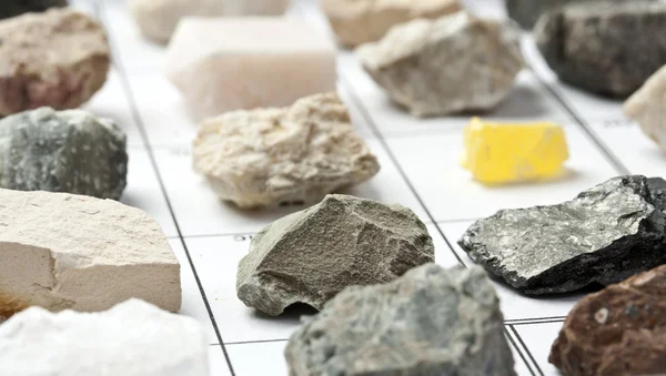 Collection of minerals — Stock Photo, Image