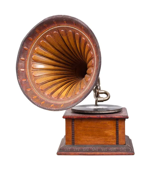 Vieux gramophone — Photo