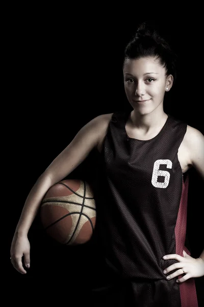 Női kosárlabda — Stock Fotó