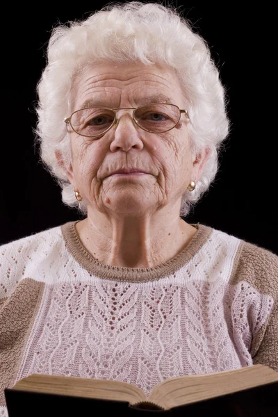 Oudere vrouw — Stockfoto