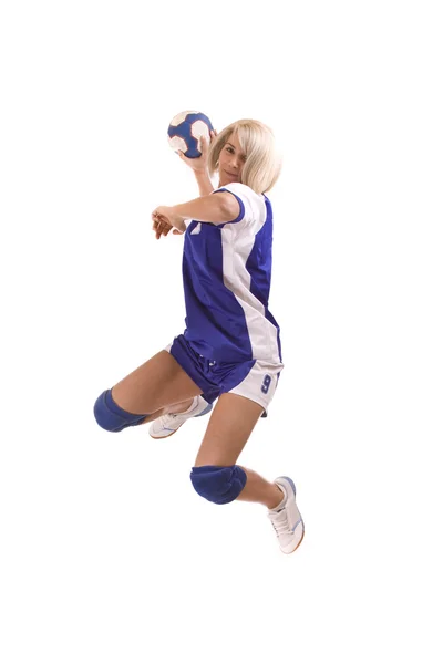 Handballer — Stockfoto