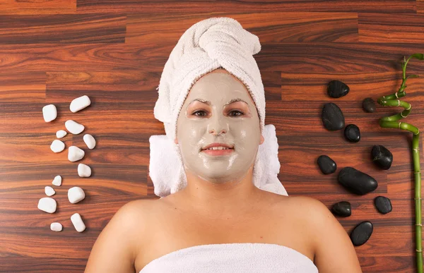 Woman during spa — Stock Photo, Image