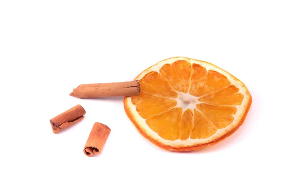 Portakal ve tarçın — Stok fotoğraf