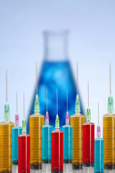 Many syringe — Stock Photo, Image