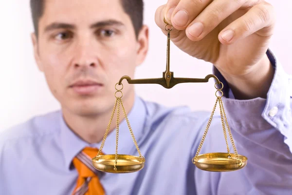 Justice scale Royalty Free Stock Photos