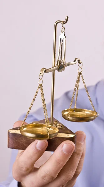 Justice scale Royalty Free Stock Images