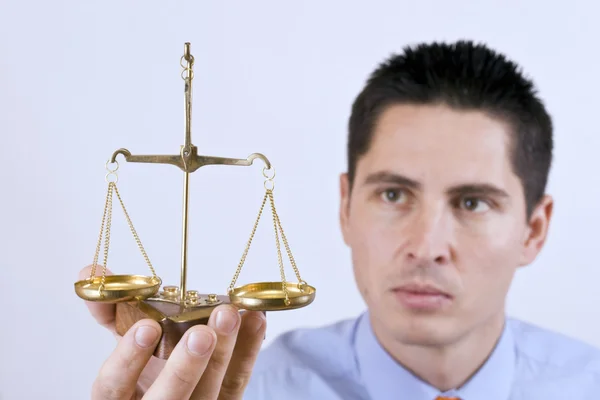 Justice scale Royalty Free Stock Photos