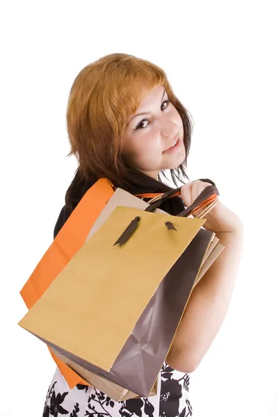 Woman shopping Royalty Free Stock Images