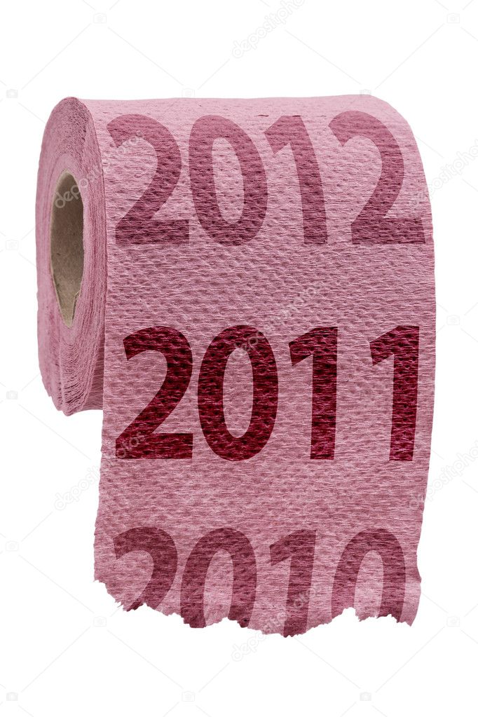Pink Toilet Paper concept