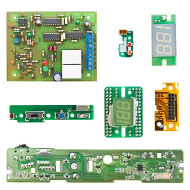 Electronic components clipart