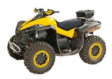 Sarı quadbike