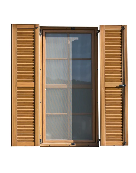 木制窗户 — 图库照片