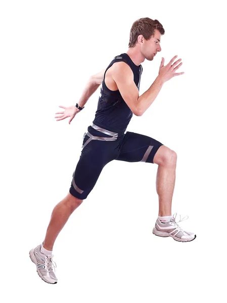 Sportman running — Fotografia de Stock