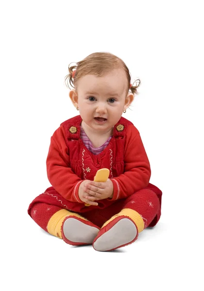 Güzel bebek kız — Stok fotoğraf