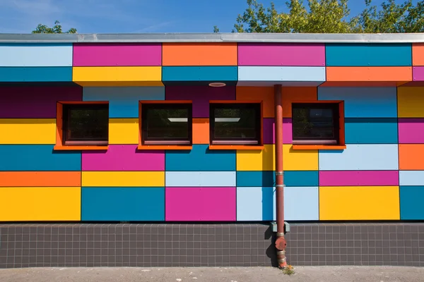Small colourful building — Stock Photo, Image